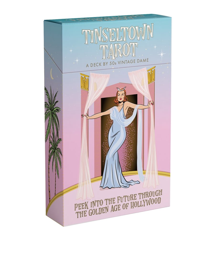 Box cover of Tinseltown Tarot tarot card deck — Eternal Spirit