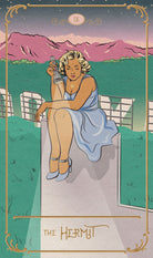 Tinseltown Tarot card showcasing the deck's evocative imagery — Eternal Spirit