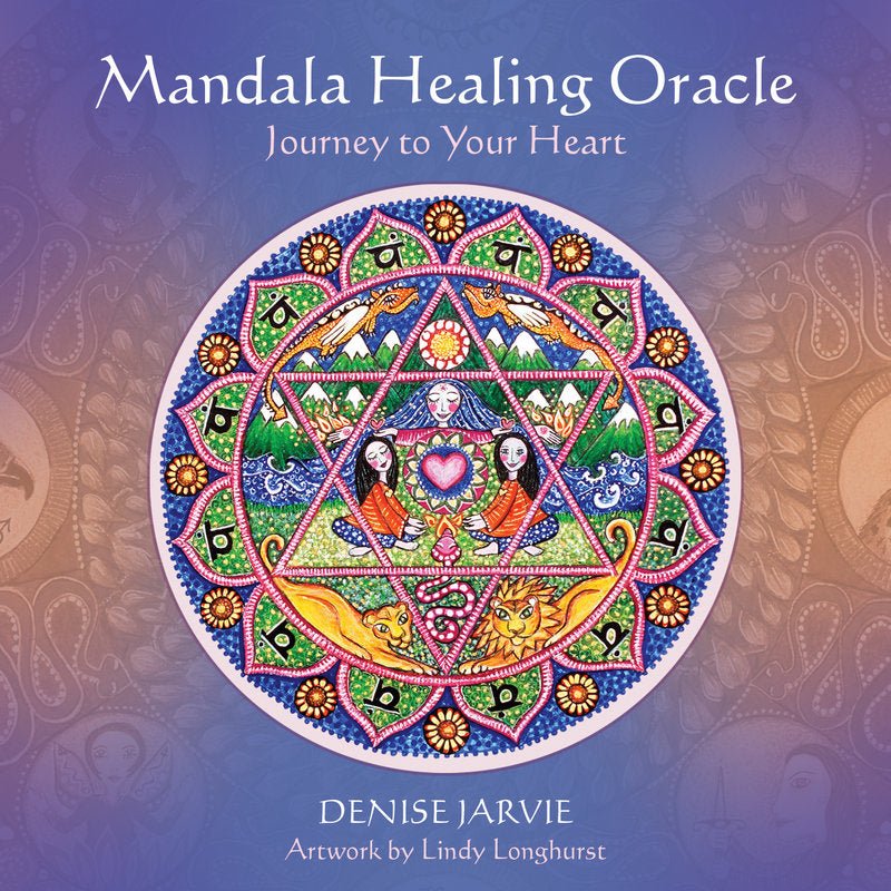 Mandala Healing Oracle colourful box with sacred mandala art — Eternal Spirit