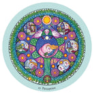 Mandala Healing Oracle card revealing the deck's mystical artwork — Eternal Spirit