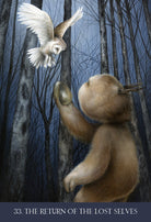 Into the Lonely Woods Oracle card reflecting the deck's transcendent artwork — Eternal Spirit