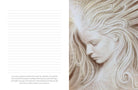 White Light Journal offering a glimpse of the journal's inner pages — Eternal Spirit