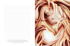 White Light Journal capturing the journal's artistic page details — Eternal Spirit