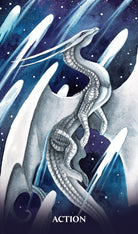 Universal Dragon Oracle card unveiling the deck's spiritual symbolism — Eternal Spirit