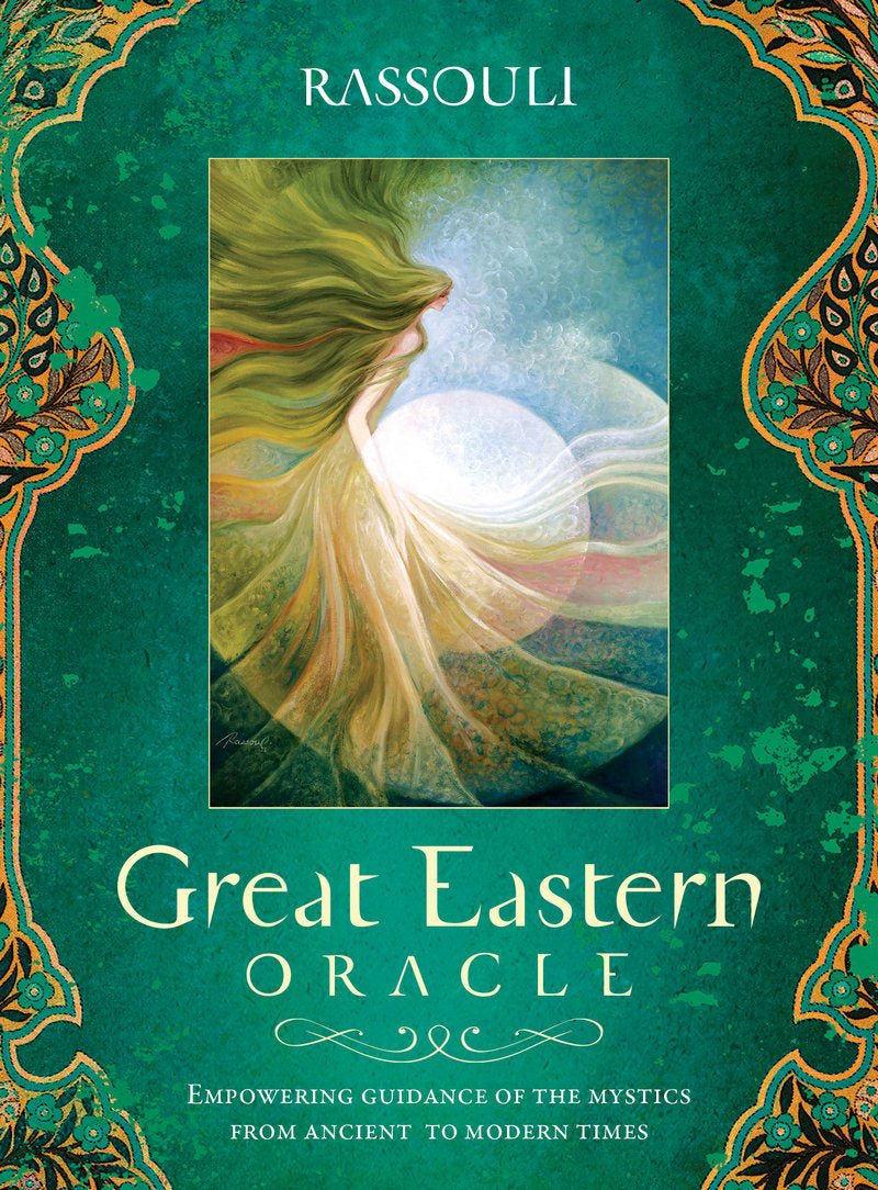 Great Eastern Oracle box with mystical mountain scene by Rassouli — Eternal Spirit