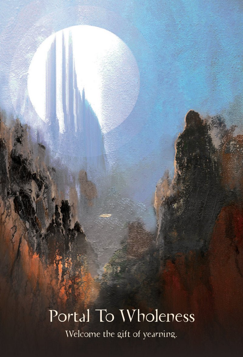Great Eastern Oracle card highlighting the deck's symbolic art — Eternal Spirit