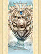 A Seeker's Tale Journal cover with mystical owl and lion artwork — Eternal Spirit