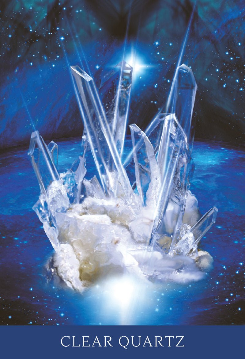 Crystal Oracle (2nd Edition) card demonstrating the deck's inspired artistry — Eternal Spirit