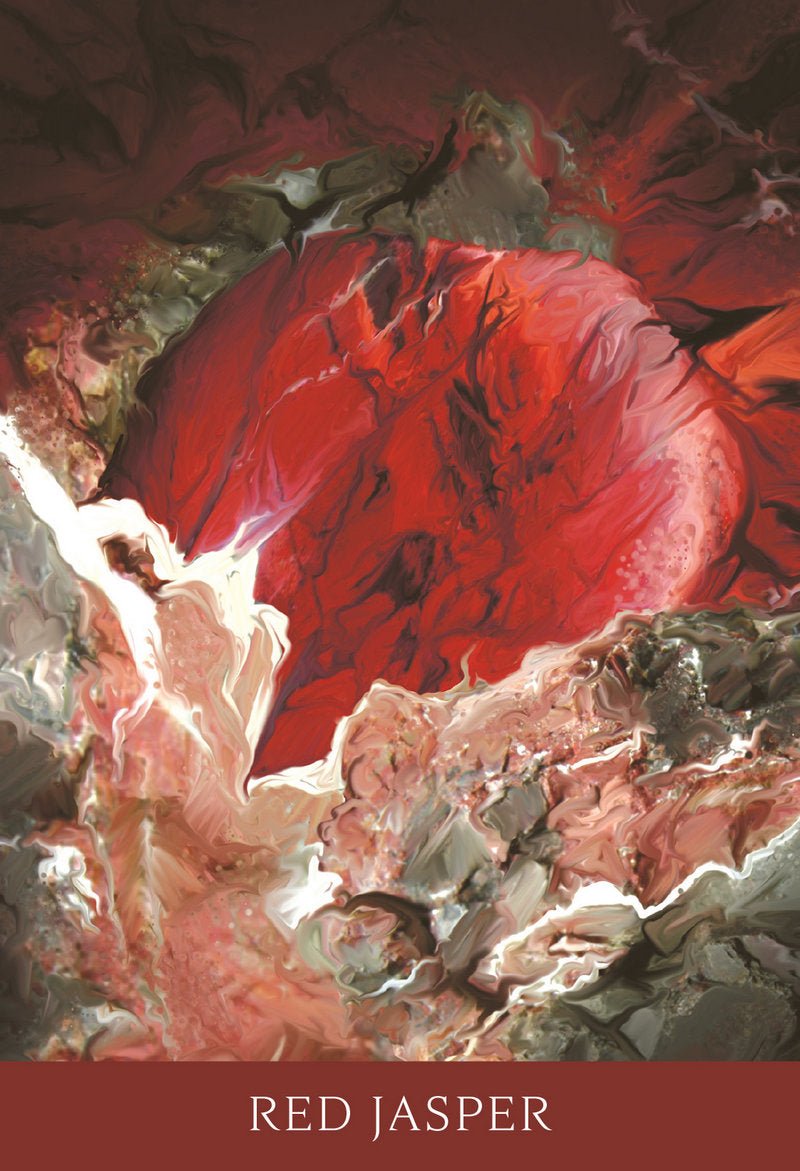 Crystal Oracle (2nd Edition) card exhibiting the deck's transformative card art — Eternal Spirit