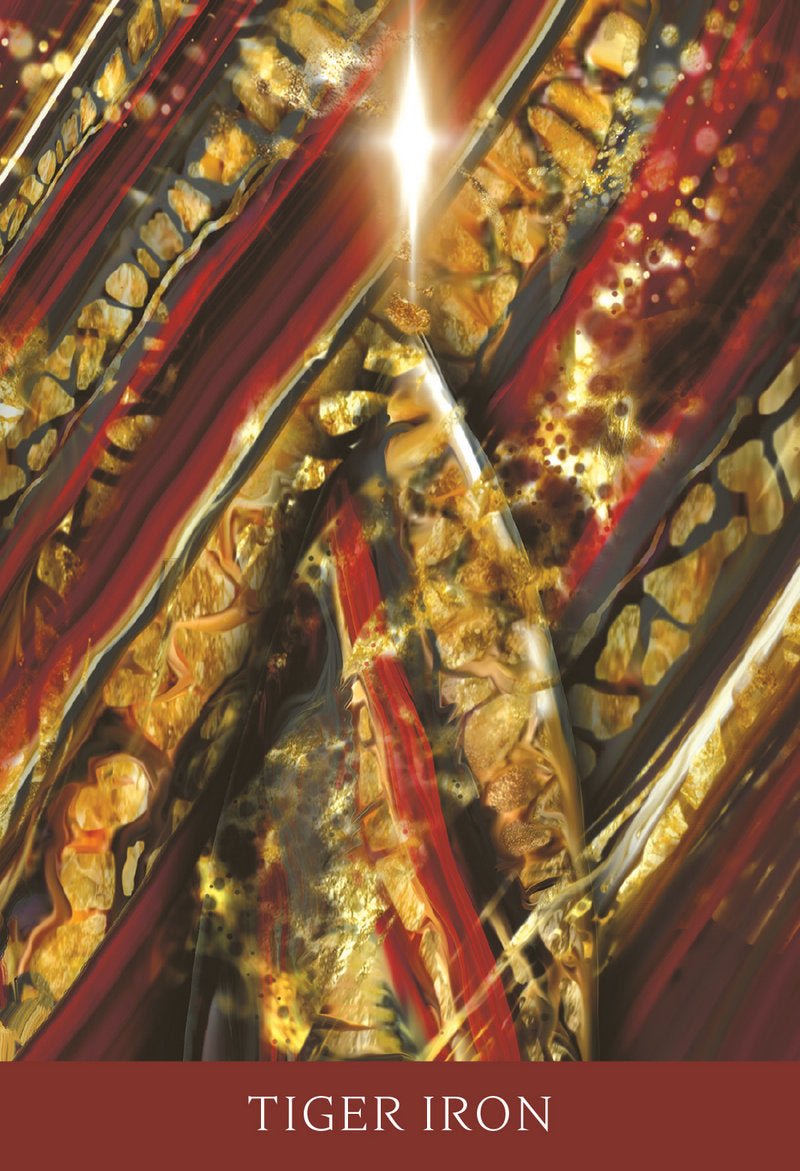 Crystal Oracle (2nd Edition) card celebrating the deck's unique visual language — Eternal Spirit