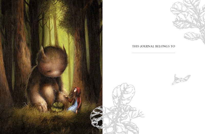 Sample page from Into the Lonely Woods Journal journal — Eternal Spirit