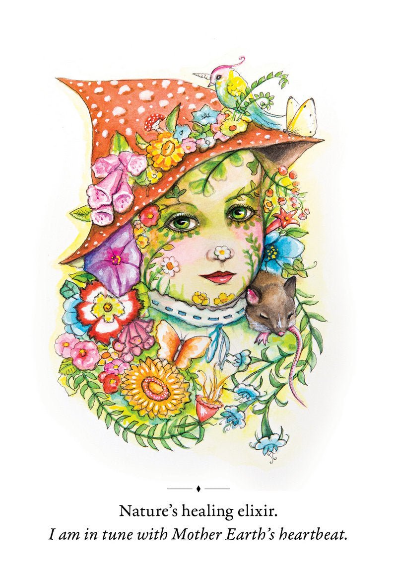 Oracle of the Wylder Ones Cards card reflecting the deck's transcendent artwork — Eternal Spirit