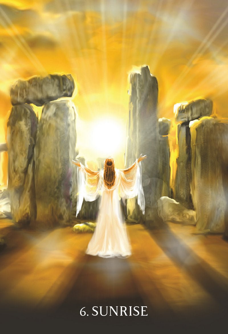 The Oracle of Portals Cards card showing the deck's detailed artistic vision — Eternal Spirit