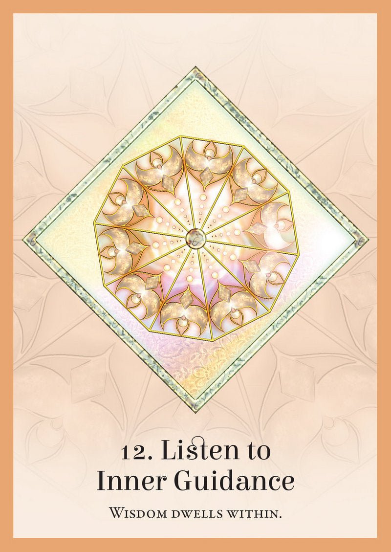 The Secret Language of Your Soul Cards card exhibiting the deck's transformative card art — Eternal Spirit