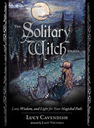 The Solitary Witch Oracle box with botanical witch and cat — Eternal Spirit