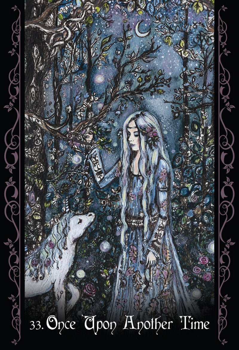 The Solitary Witch Oracle card featuring the deck's enchanting card art — Eternal Spirit