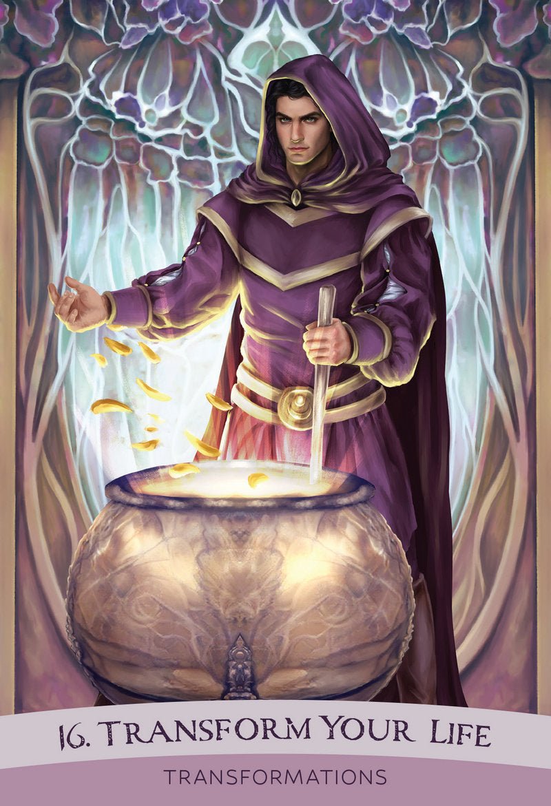 Practical Magic Oracle card featuring the deck's enchanting card art — Eternal Spirit