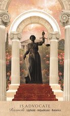 Oracle of Delphi Cards card offering a glimpse of the deck's sacred imagery — Eternal Spirit