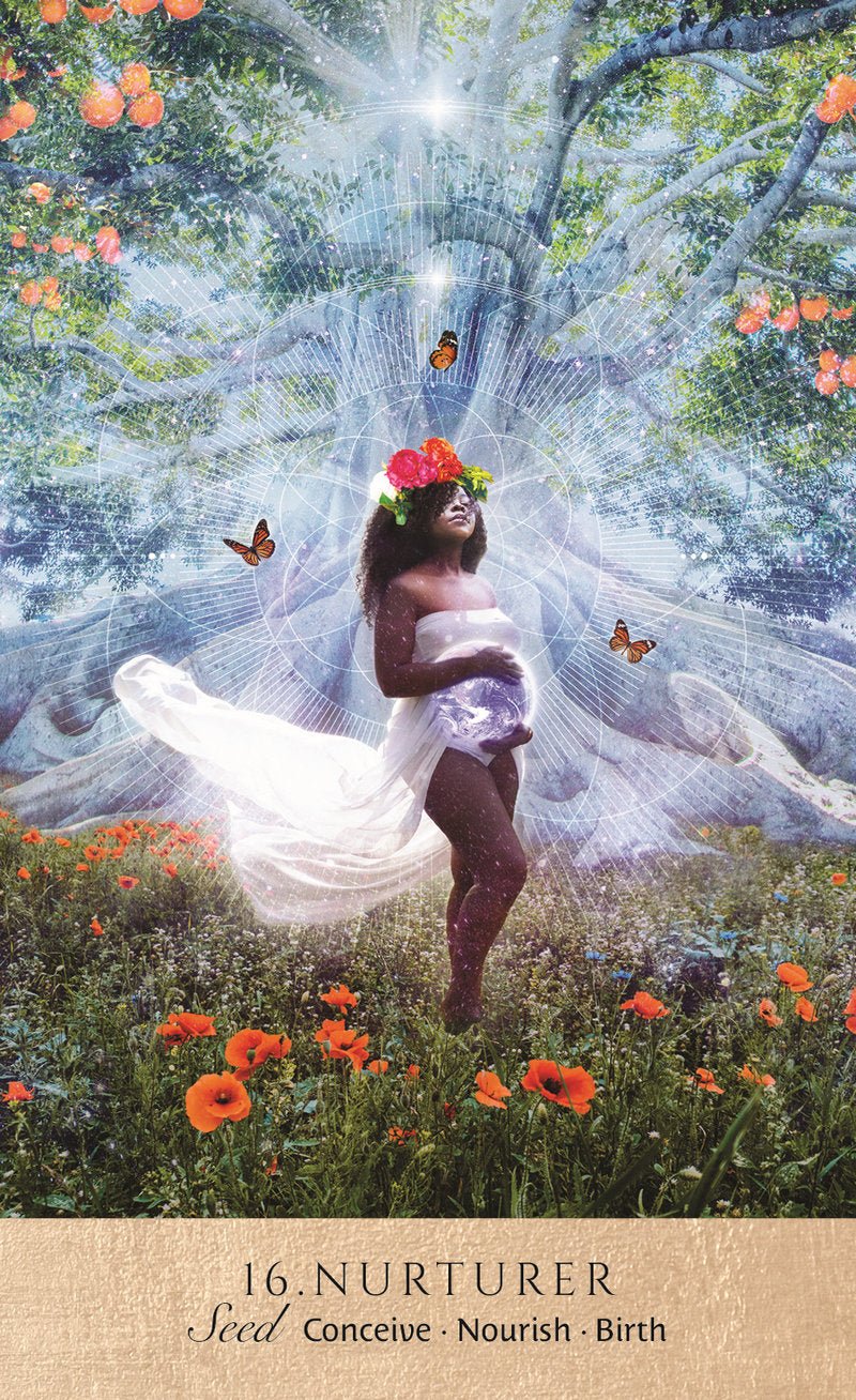 Oracle of Delphi Cards card showing the deck's detailed artistic vision — Eternal Spirit
