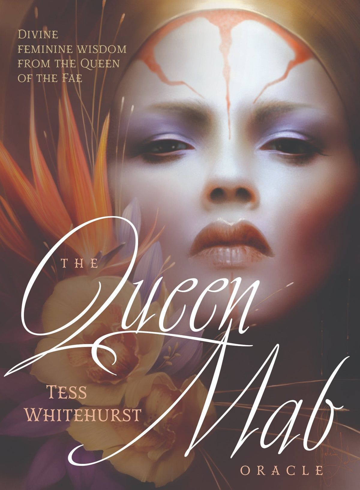 Queen Mab Oracle box with ethereal queen's face in moonlight — Eternal Spirit