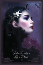 The Queen Mab Oracle card highlighting the deck's symbolic art — Eternal Spirit