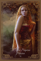 The Queen Mab Oracle card unveiling the deck's spiritual symbolism — Eternal Spirit