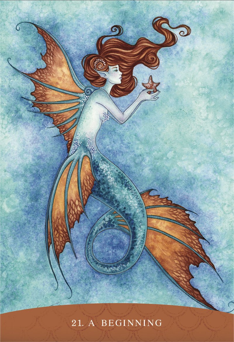 Sisters of the Sea Oracle card highlighting the deck's symbolic art — Eternal Spirit