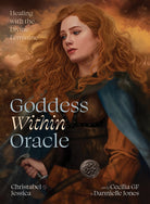Goddess Within Oracle box with red-haired goddess in nature — Eternal Spirit