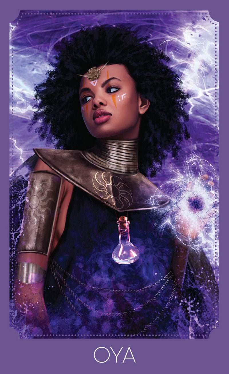 Goddess Within Oracle card showcasing the deck's evocative imagery — Eternal Spirit