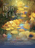 The Path of Light Oracle box with wildflowers and golden script — Eternal Spirit