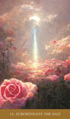 The Path of Light Oracle card featuring the deck's enchanting card art — Eternal Spirit