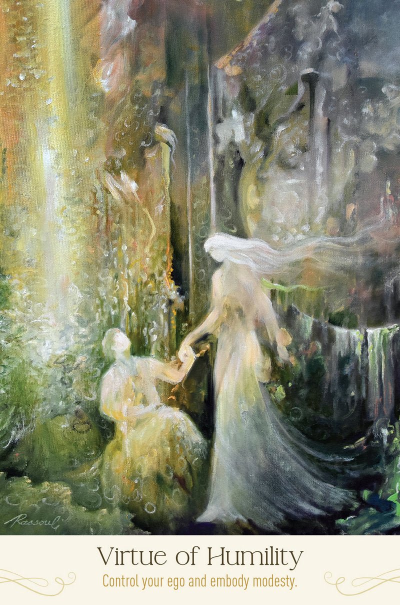 Soul's Journey Oracle card demonstrating the deck's inspired artistry — Eternal Spirit