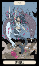 Ask the Witch Tarot card illuminating the deck's rich colour palette — Eternal Spirit