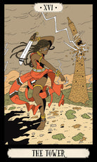 Ask the Witch Tarot card capturing the deck's intuitive artistry — Eternal Spirit