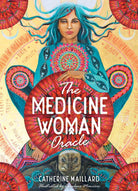 The Medicine Woman Oracle box with vibrant rainbow goddess by Catherine Maillard — Eternal Spirit