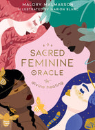 The Sacred Feminine Oracle box with goddess and moon halo — Eternal Spirit