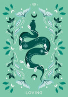 Sacred Feminine Oracle card celebrating the deck's unique visual language — Eternal Spirit