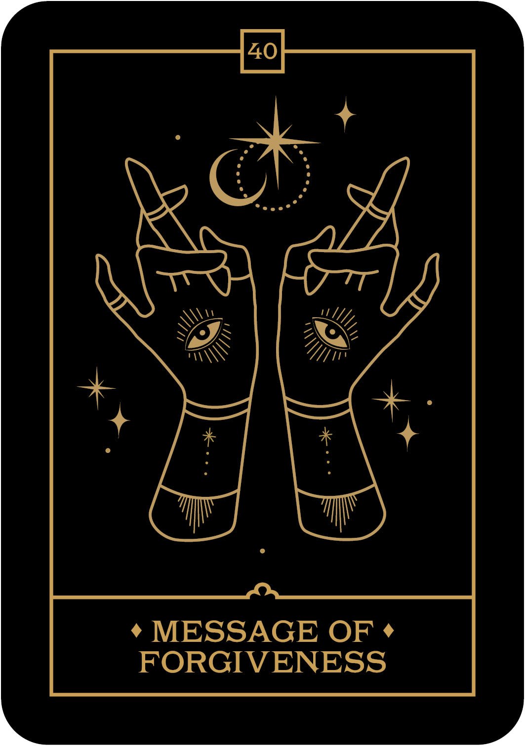 Voice of the Souls Oracle card revealing the deck's mystical artwork — Eternal Spirit