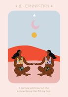 Daily Rituals Oracle card unveiling the deck's spiritual symbolism — Eternal Spirit