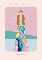 Daily Rituals Oracle card highlighting the deck's symbolic art — Eternal Spirit