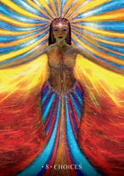 Cosmic Oracle card unveiling the deck's spiritual symbolism — Eternal Spirit