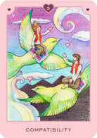 True Love Oracle card offering a glimpse of the deck's sacred imagery — Eternal Spirit