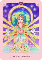 True Love Oracle card featuring the deck's enchanting card art — Eternal Spirit