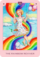 True Love Oracle card exploring the deck's contemplative imagery — Eternal Spirit