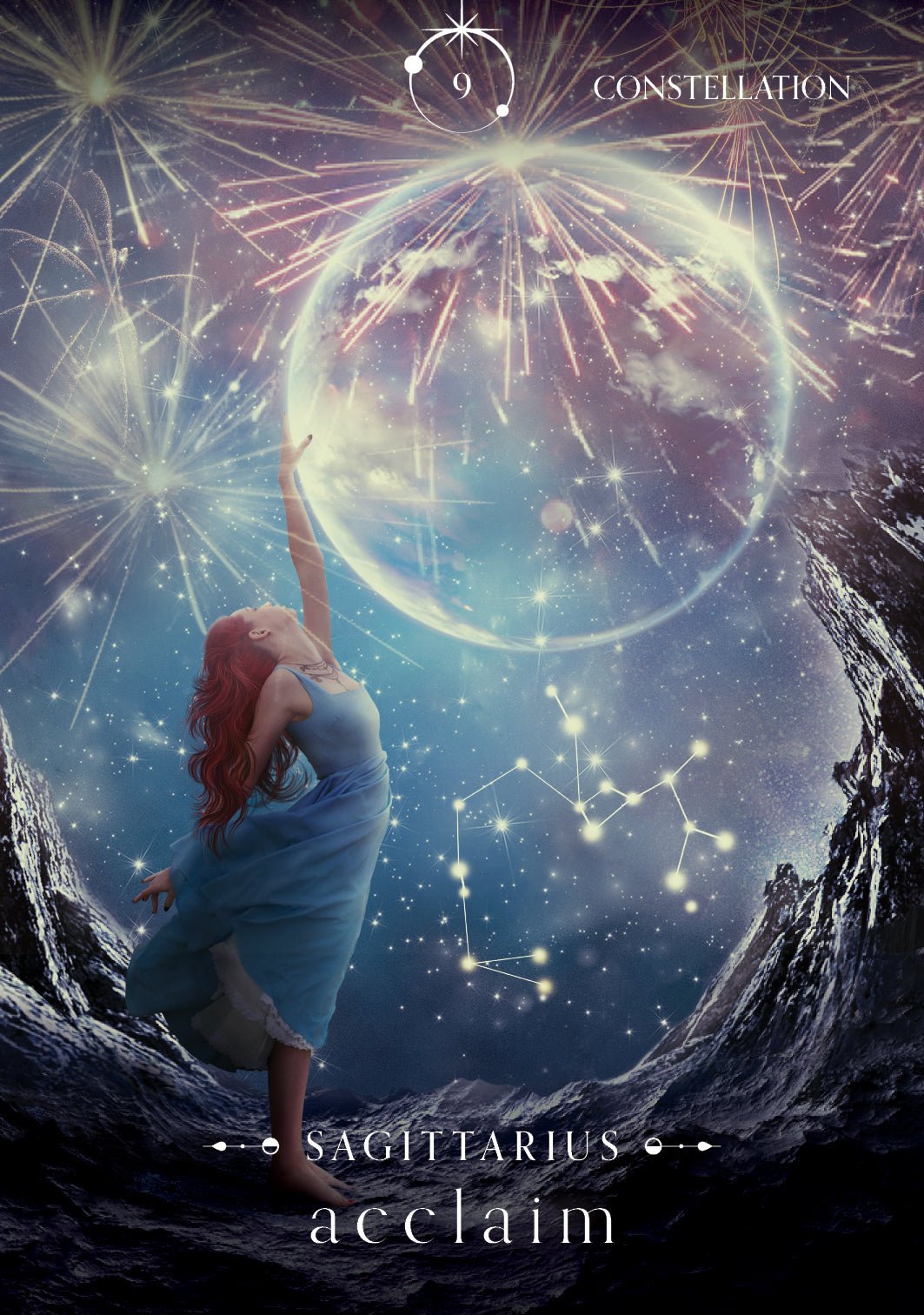 Oracle of the Universe card unveiling the deck's spiritual symbolism — Eternal Spirit