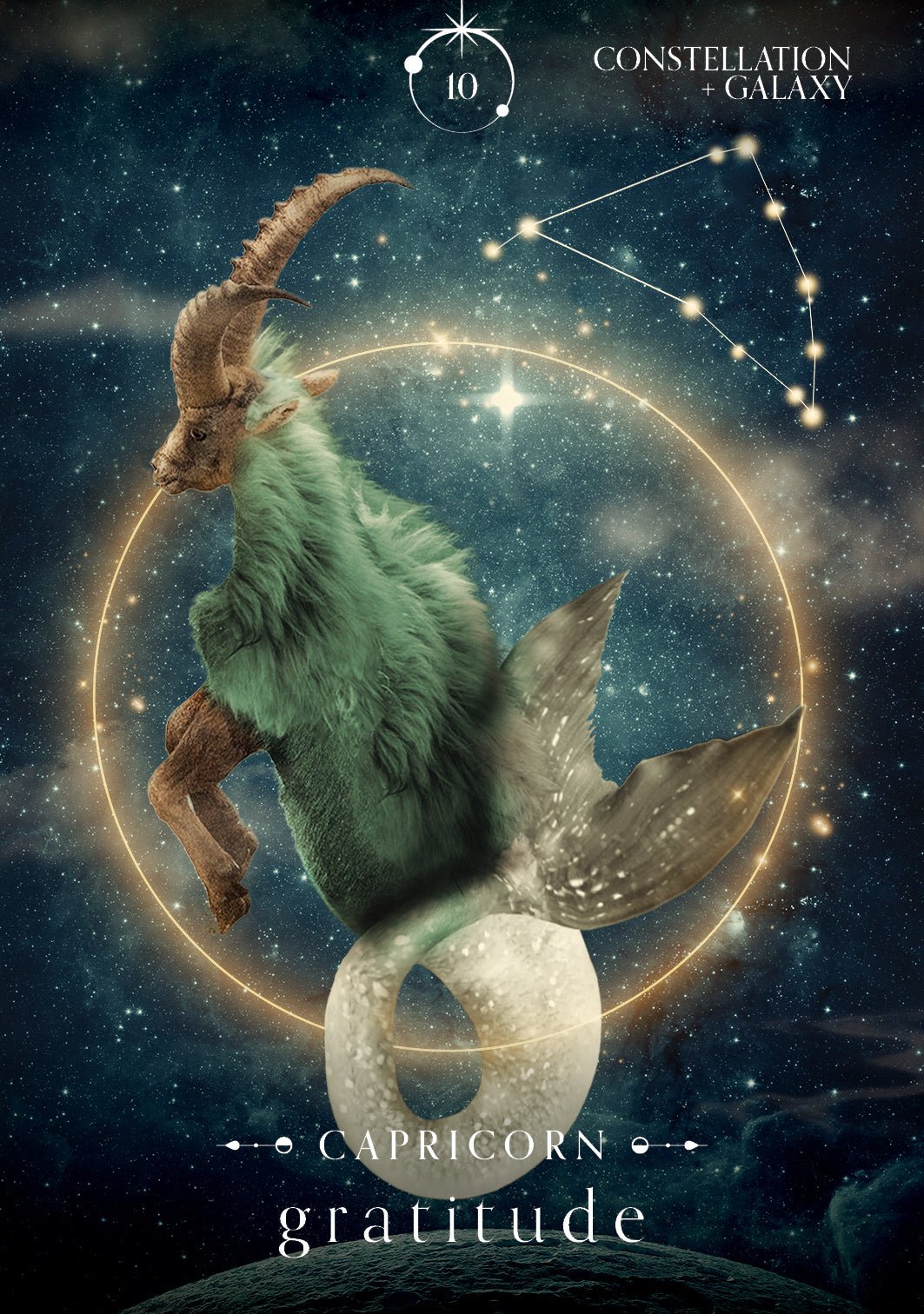 Oracle of the Universe card illuminating the deck's rich colour palette — Eternal Spirit