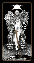 Tarot of the Sorceress card portraying the deck's otherworldly aesthetic — Eternal Spirit