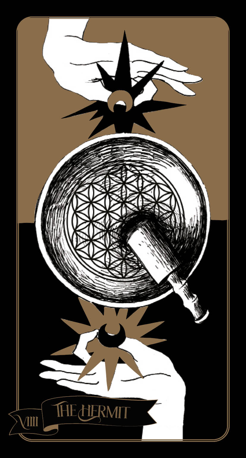 Tarot of the Sorceress card demonstrating the deck's inspired artistry — Eternal Spirit