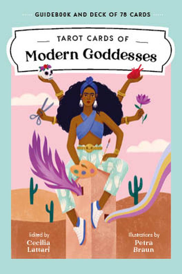 Box cover of Tarot Cards of Modern Goddesses tarot card deck — Eternal Spirit