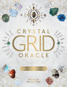 Crystal Grid Oracle Cards Deluxe Edition dark box with ornate crystal mandala — Eternal Spirit